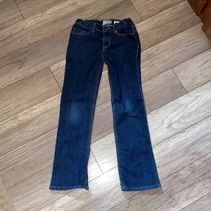 Bgosh girls bootcut dark wash jeans pants 7R